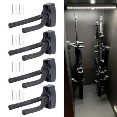 SteelClaw™ Gun Racks – Wall Mount Storage for Rifles, Pistols & Bows